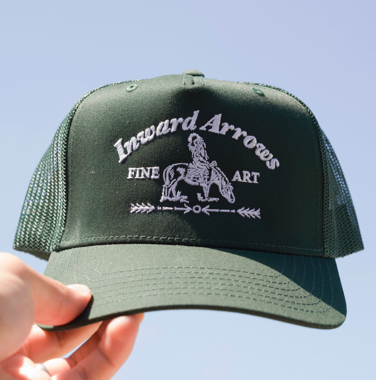 Green Trucker hat