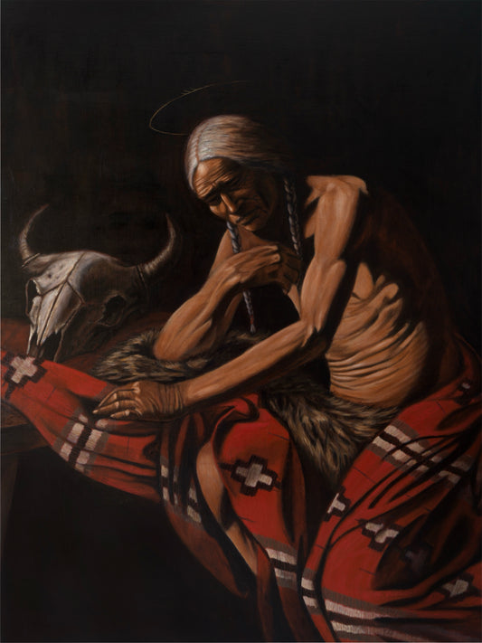 Medicine Man in Meditation